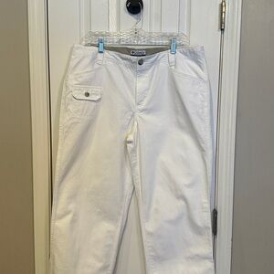 Columbia White Casual Pants